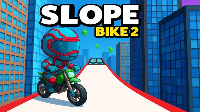Slope Bike 2 gameplay