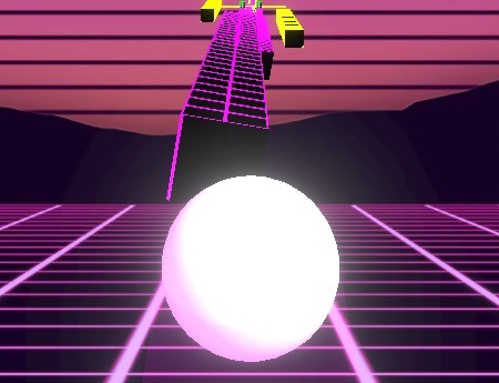 Neon Ball Run